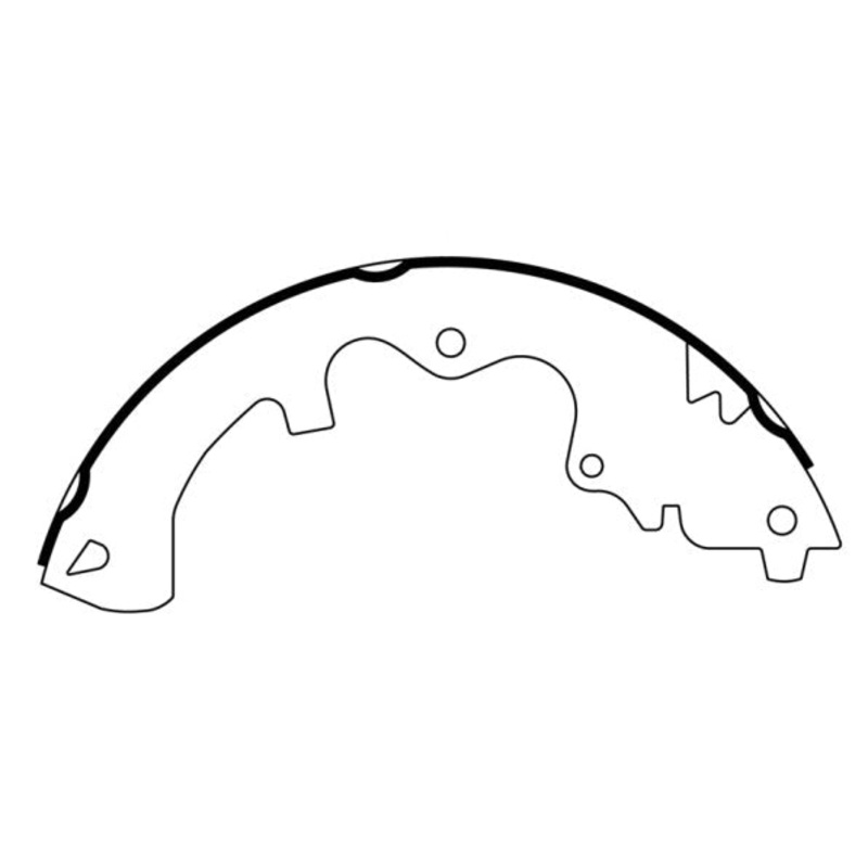 Porterfield Brake Shoes for 2009 FORD ESCAPE Hybrid