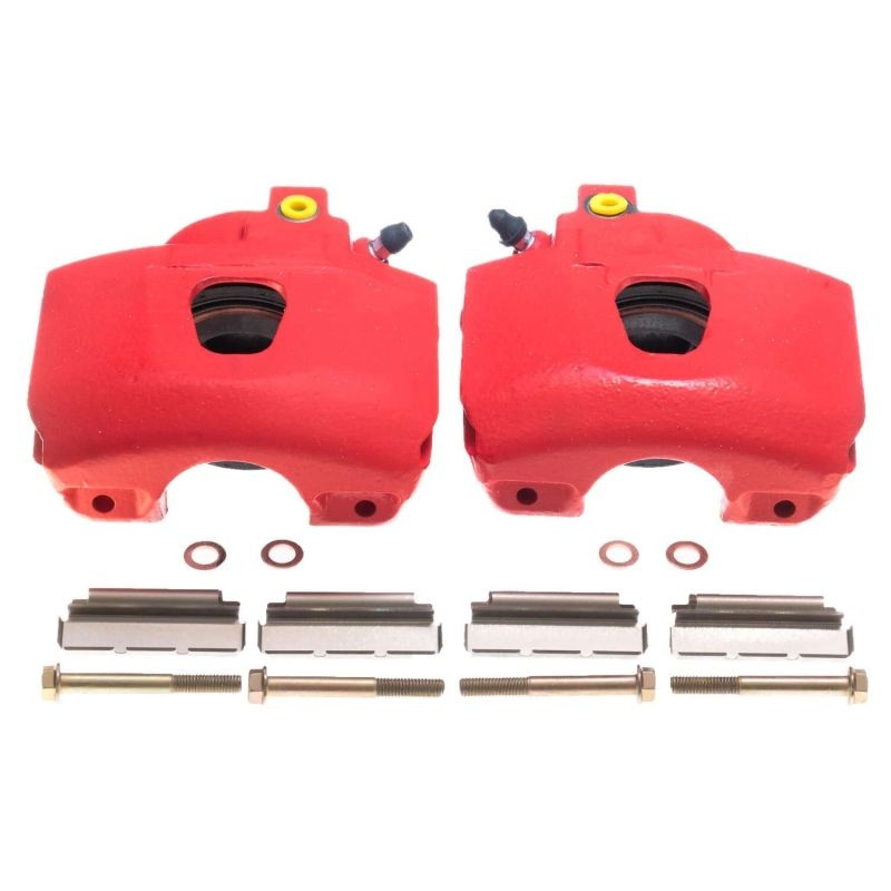 Power Stop 94-96 Ford Bronco Front Red Calipers – Pair