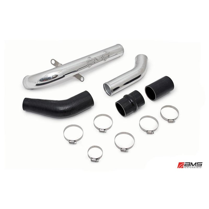 AMS Performance 08-15 Mitsubishi EVO X Upper I/C Pipe – Polished