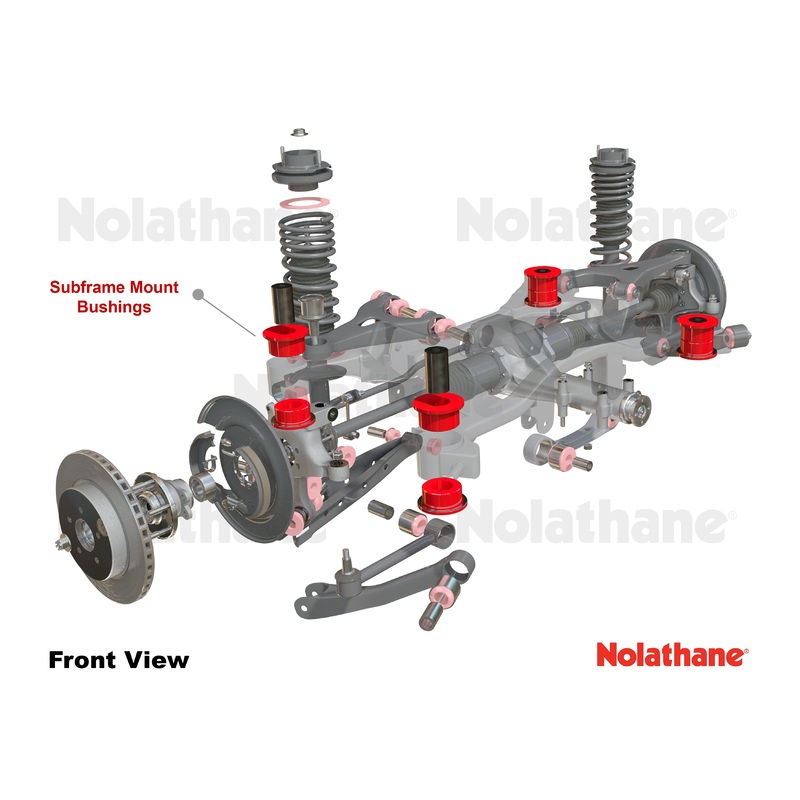 Nolathane Rear Subframe – Mount Bushing Kit | 2013-2021 Subaru BRZ/Scion FR-S/Toyota 86 (REV094.0020)