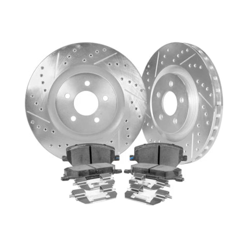 Stillen Cross Drilled & Slotted Brake Kit | 2014-2024 Infiniti Q50 Sport / Q60 Sport (NIS91008)