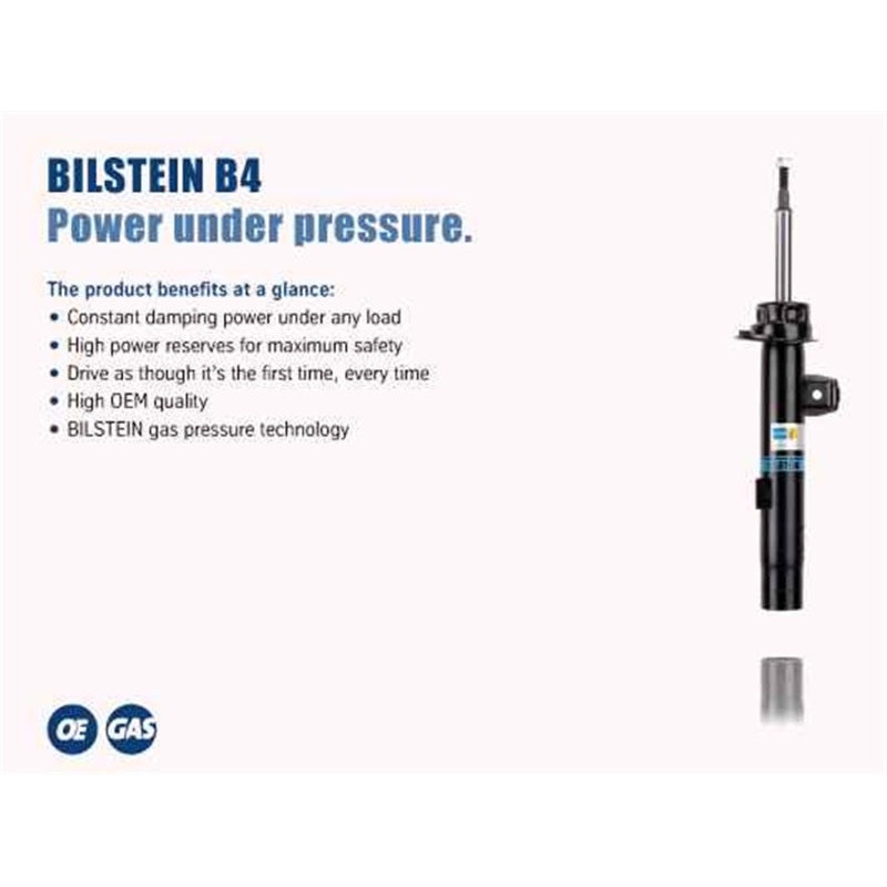 Bilstein B4 12-16 Audi A6/A6 Quattro/A7/A7 Quattro (w/Sport Suspension) Rear Twintube Shock Absorber