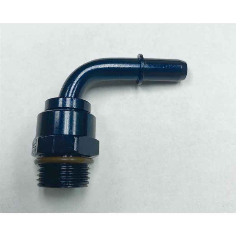 Fragola 9/16-18 (6) ORB x 3/8in Male EFI Quick Disconnect 90 Degree