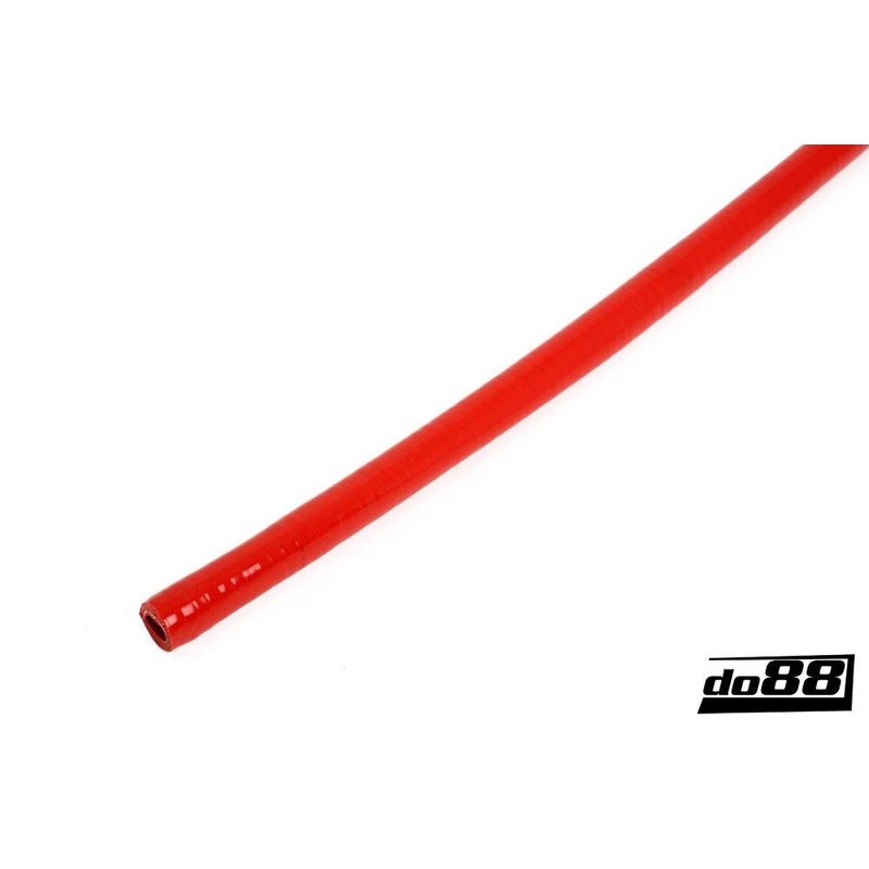 Silicone Hose Red Flexible smooth 0,75” (19mm)