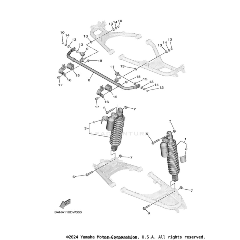 Stabilizer Bar by Yamaha
