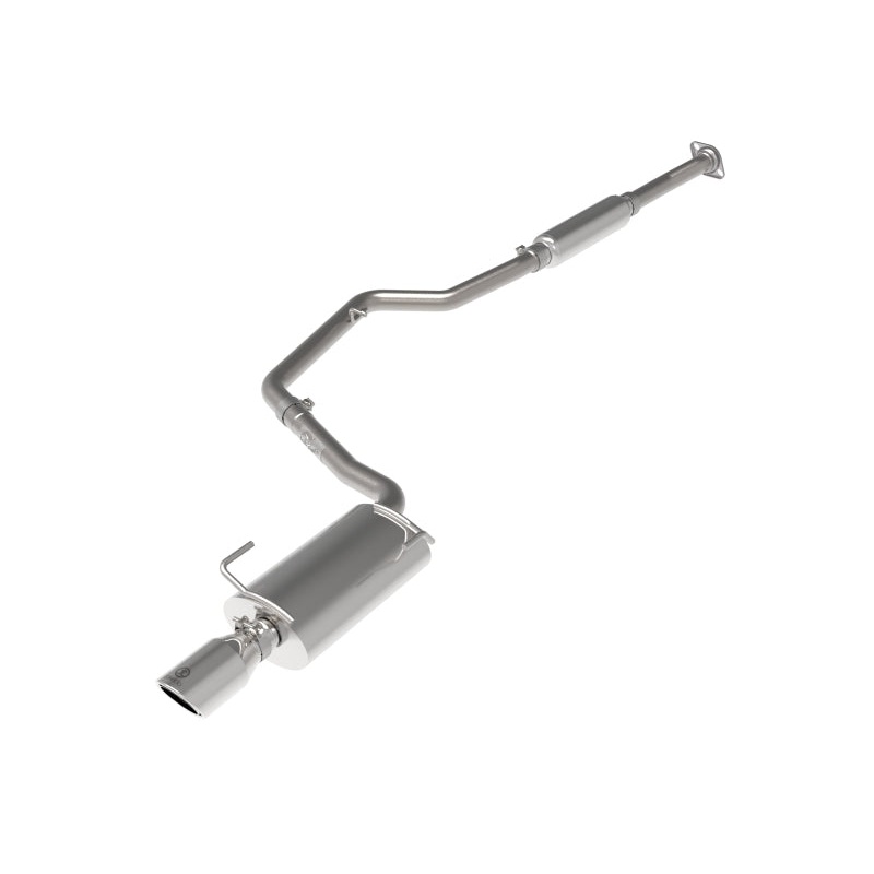 aFe Power Takeda 2.5in 304SS CB Exhaust w/ Polished Tips Subaru Impreza 2.0L  2012-2016 | 49-36052-P