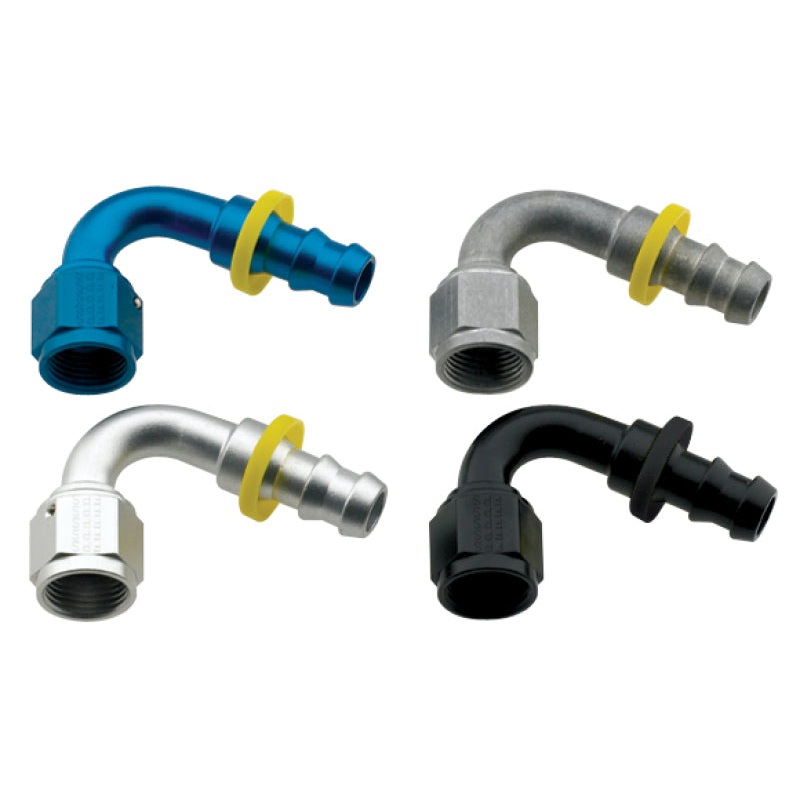 Fragola -6AN Push-Lite End 120 Degree – Blue
