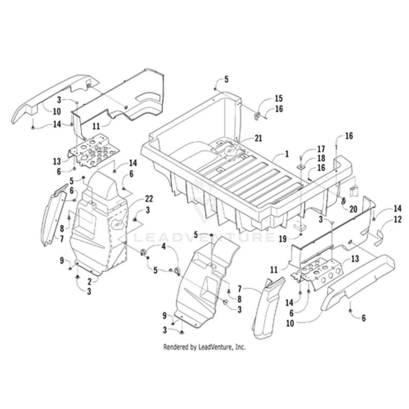 Tailgate Striker – Left by Arctic Cat