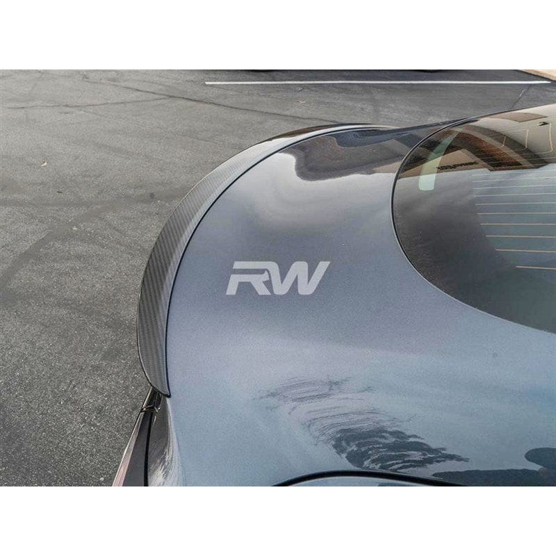 RW Carbon CF Trunk Spoiler – Tesla Model 3