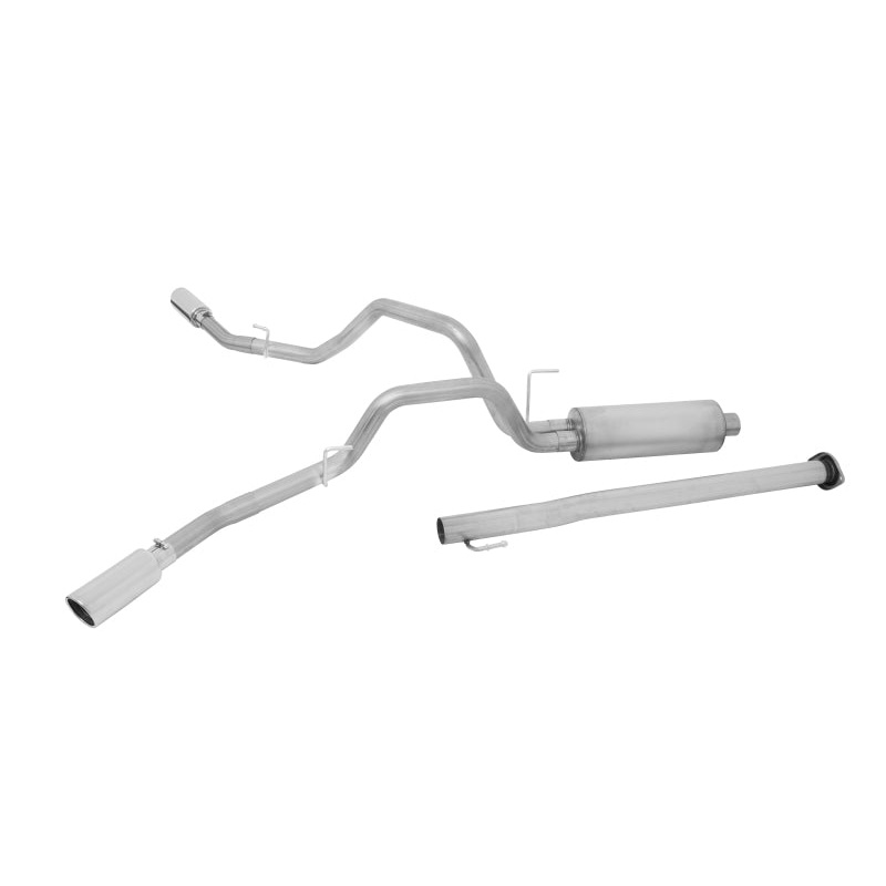 Gibson 15-19 Ford F-150 XL 5.0L 3in/2.5in Cat-Back Dual Extreme Exhaust – Stainless