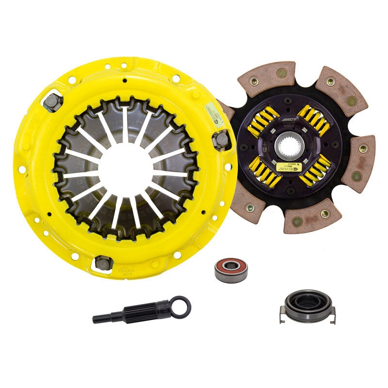 ACT Heavy Duty Race Sprung 6 Pad Clutch Kit – 2005-2012 Subaru Legacy 2.5GT / 2006-2008 Subaru Forester & Outback / 2006-2018 Subaru Impreza WRX