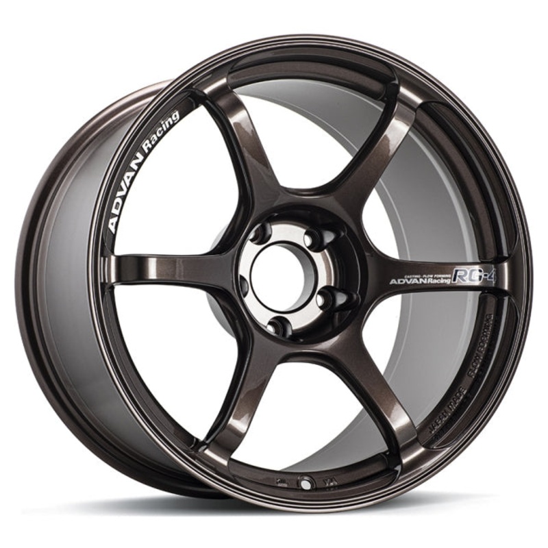 Advan RG-4 Wheel – 18×8.5 +44 | 5×114.3 | Racing Copper Bronze