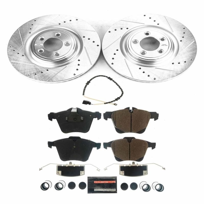 PowerStop Power Stop 18-19 Jaguar F-Type Front Z23 Evolution Sport Brake Kit