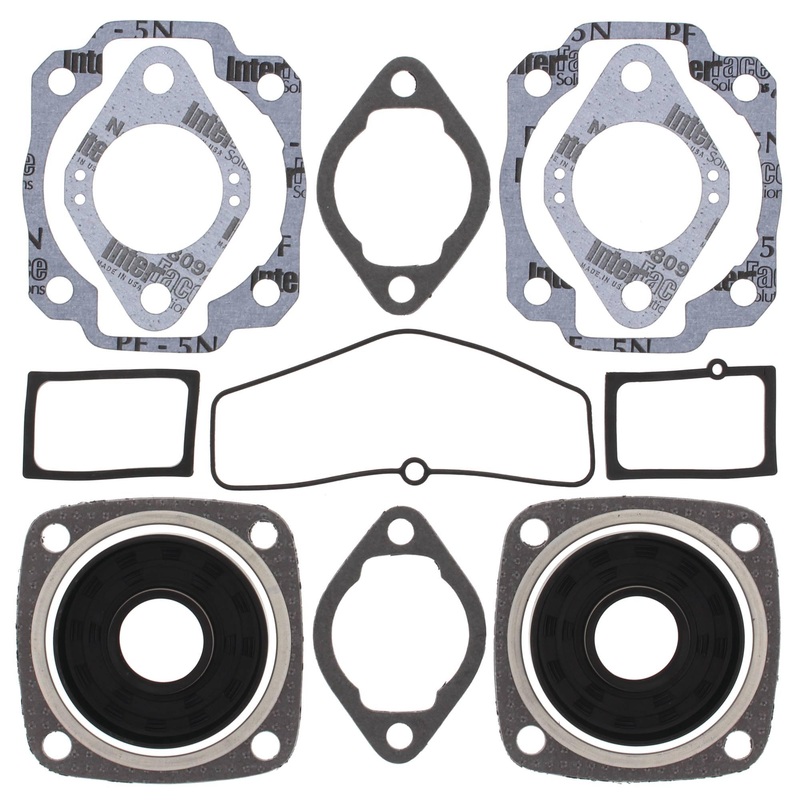 Vertex 711022X Gaskets 69-71 Ski-Doo Alpine / Nordic Complete Gasket Kit w/ Oil Seals