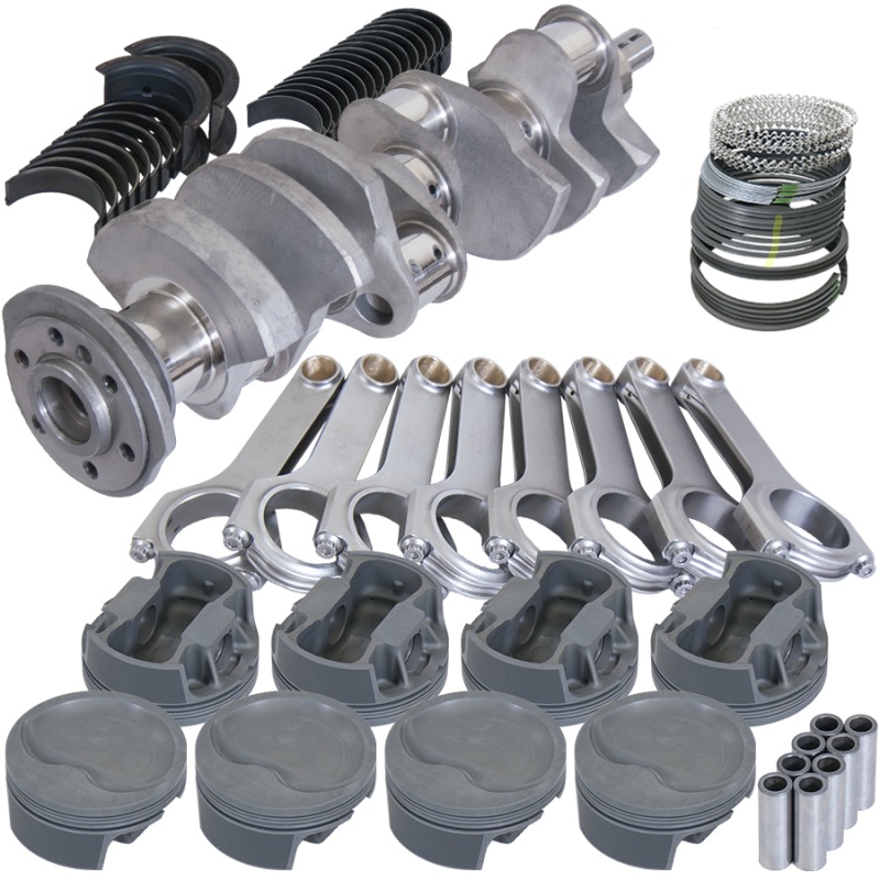 Eagle Chevy 400 3.875in Crank 6.000in H-Beam Stroker Rods -22cc 4.165in Pistons Rotating Assembly