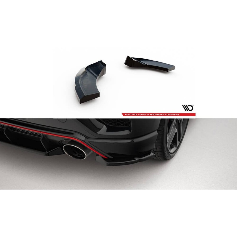 Maxton Design Rear Side Splitters – Hyundai Veloster N Mk2