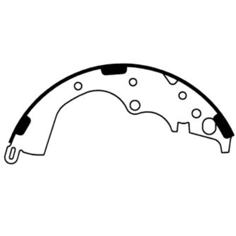 Porterfield Brake Shoes for 2016 TOYOTA TACOMA 2WD 6 Lug