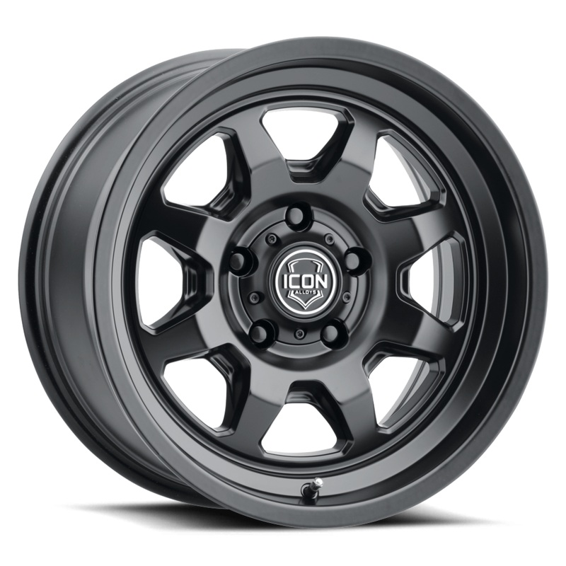 ICON Alloys Nuevo 17″ 6X120 Satin Black