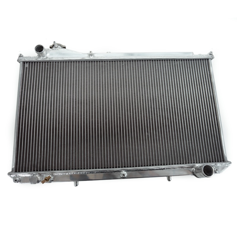 PHR Aluminum Race Radiator for 2nd Gen GS300Raw finish-20AN inlet and outlet
