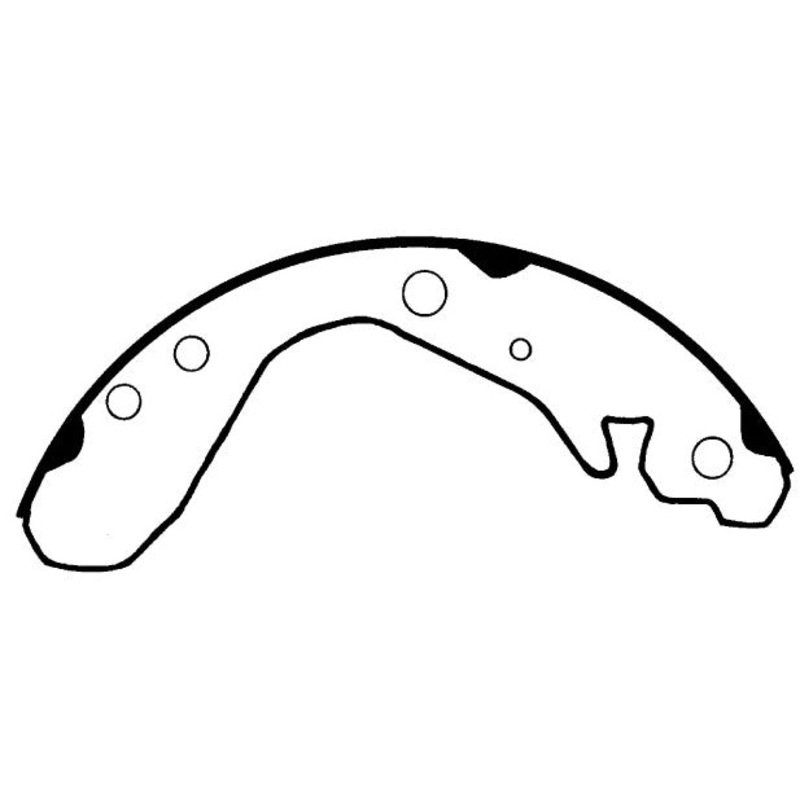Porterfield Brake Shoes for 2004 HONDA INSIGHT M/T