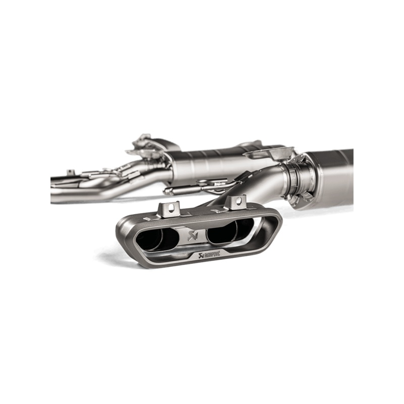 Akrapovic 2019 Mercedes-Benz G63 AMG Evolution Line w/ Cat (Titanium)