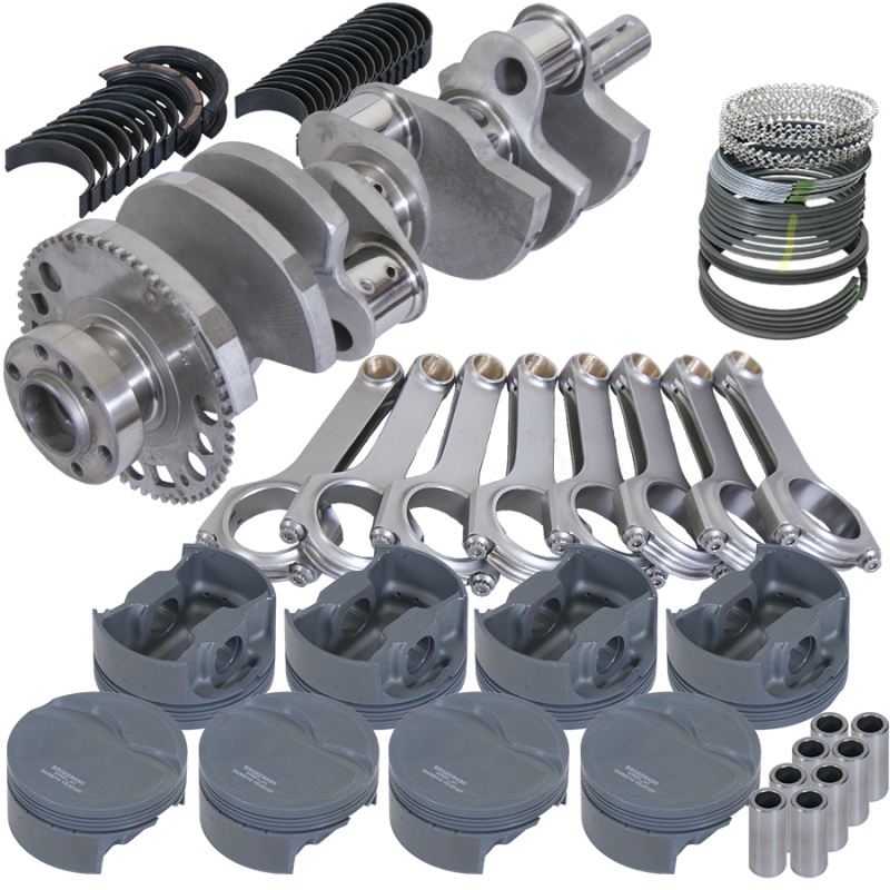 Eagle Chevy LS3 4.000in Crank 58 Tth Reluctor 6.125in H-Beam -14cc 4.075in Pistons Rotating Assembly