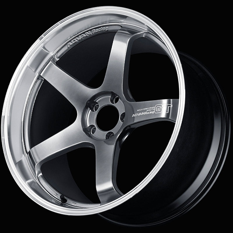 Advan GT Premium Version 19×10 +32 5-120 Machining & Hyper Platinum Black Wheel