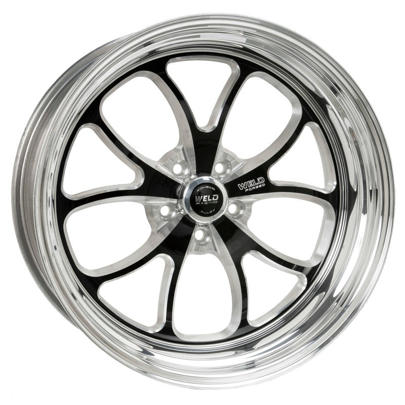 Weld S76 20×9 / 5x115mm BP / 6.3in. BS Black Wheel (High Pad) – Non-Beadlock