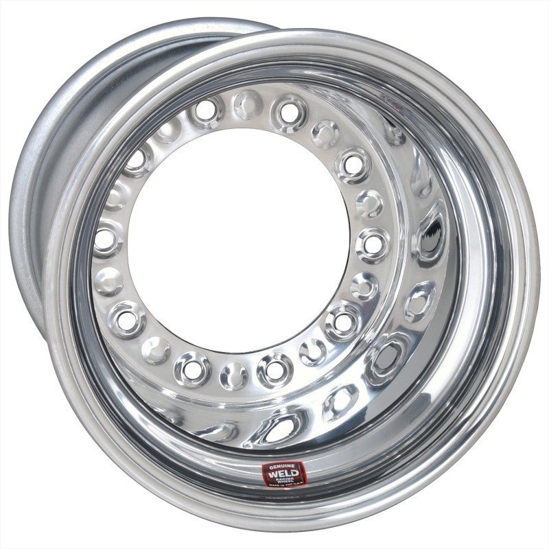 Weld Wide 5 HS Direct Mount 15×14 / 5×10.25 BP / 3in. BS Polished Assembly – No Beadlock