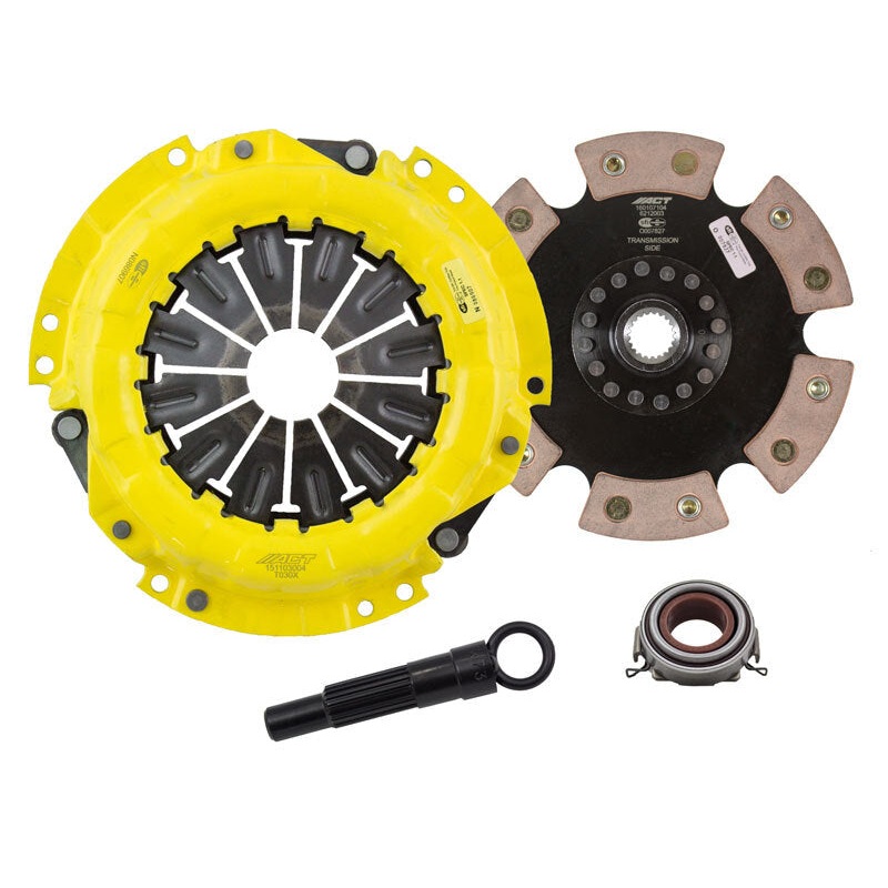 ACT 1991 Geo Prizm XT/Race Rigid 6 Pad Clutch Kit