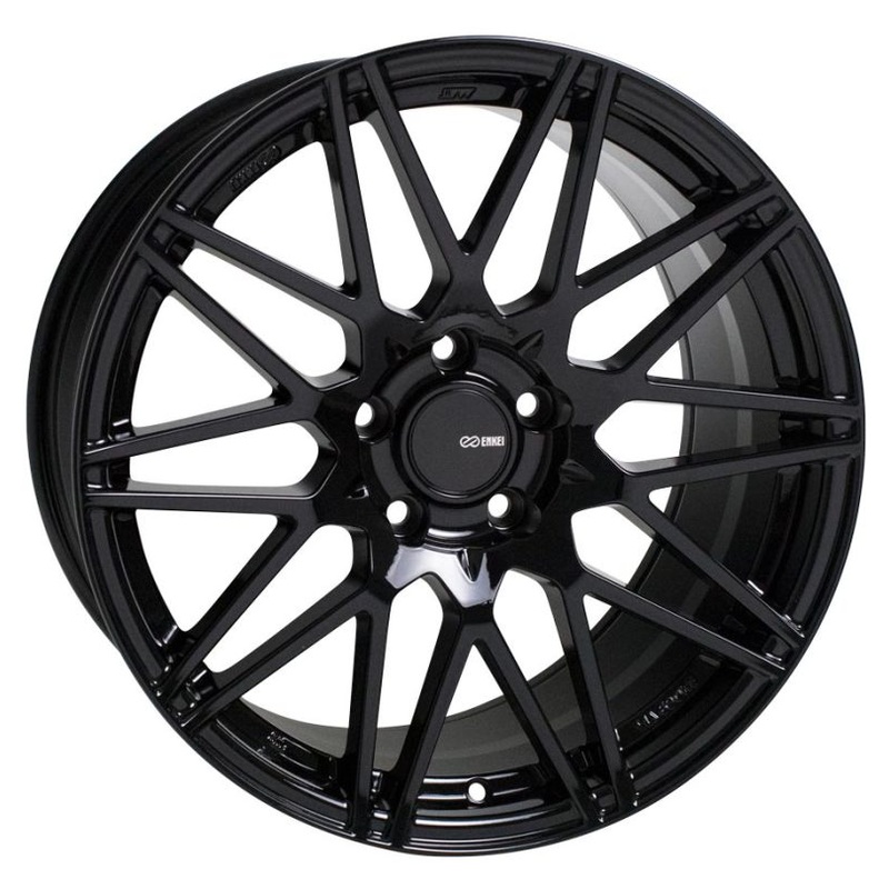 Enkei TMS 18×8.5 5×112 45mm Offset 72.6mm Bore Gloss Black Wheel