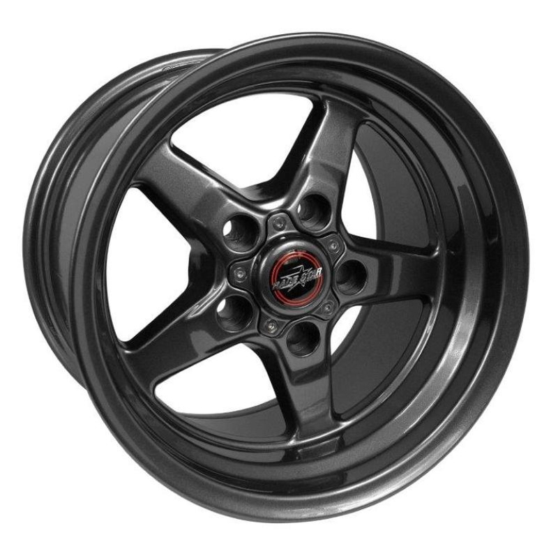 Race Star 92 Drag Star 15×10.00 5×4.75bc 7.25bs Direct Drill Met Gry Wheel
