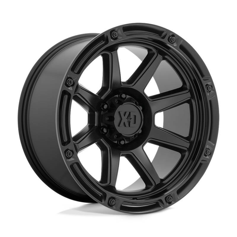 XD Wheels XD863 20″ 6×139.7 Satin Black