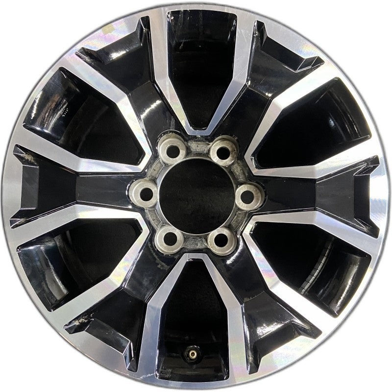 17″ TACOMA 20-23 17×7.5 alloy 6 spoke machined black Original OEM Wheel Rim