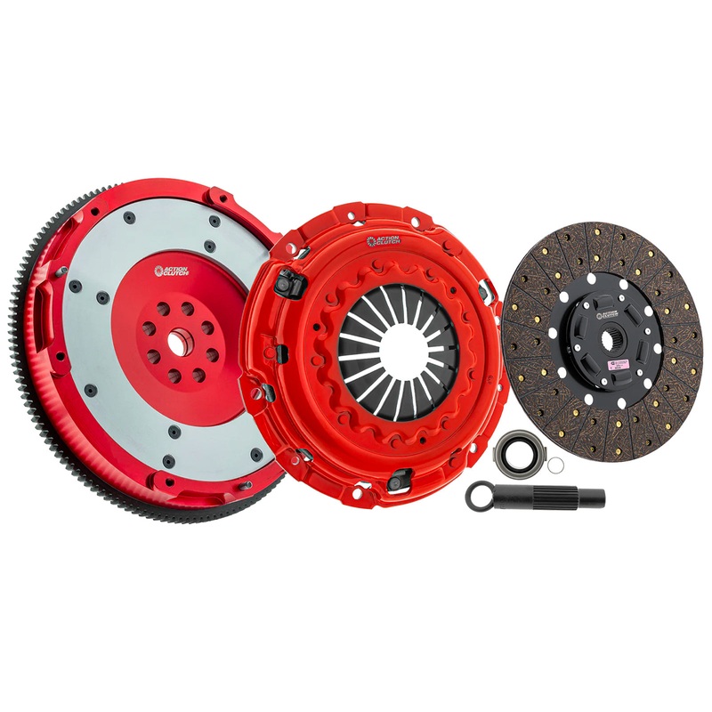 Action Clutch ACR-3419-2OS-AL Stage 1 HD Clutch Kit (2OS) for Honda Civic SI 2022 1.5L (L15B7) Turbo Includes Aluminum Lightweight Flywheel