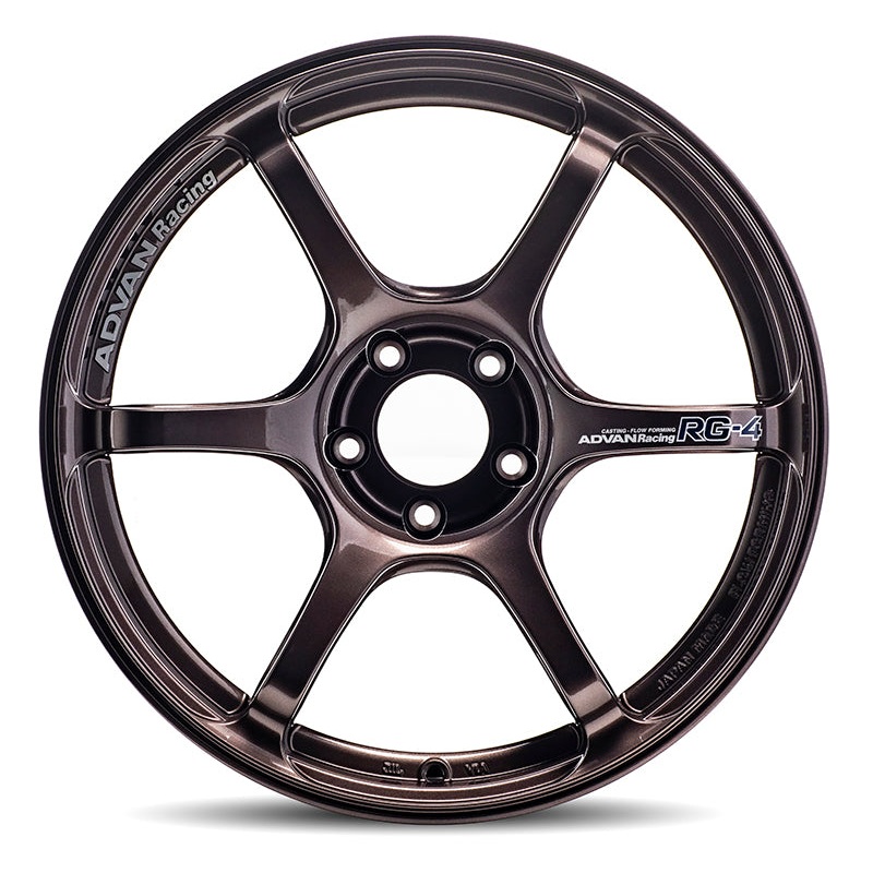 Advan RG-4 18×8.5 +37 5-114.3 Racing Copper Bronze Wheel