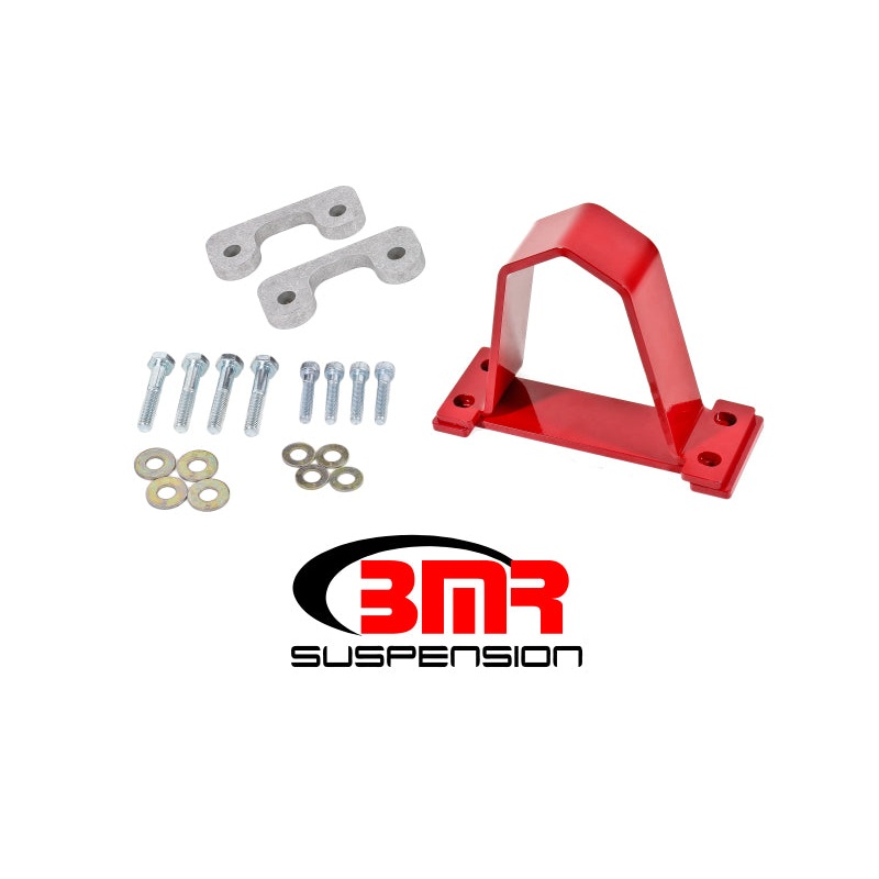 BMR 16-17 6th Gen Camaro Front Driveshaft Safety Loop – Red