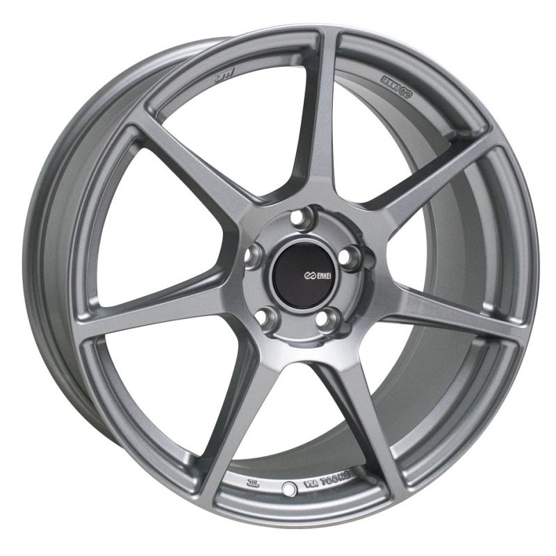 Enkei TFR 17×8 5×114.3 45mm Offset 72.6 Bore Diameter Storm Gray Wheel