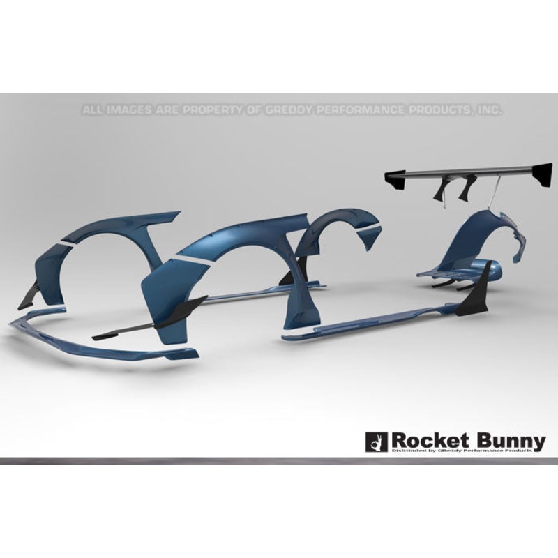 GReddy Rocket Bunny Full Wide-Body Aero Kit w/ GT Wing | 2015+ Lexus RC F (17010251)