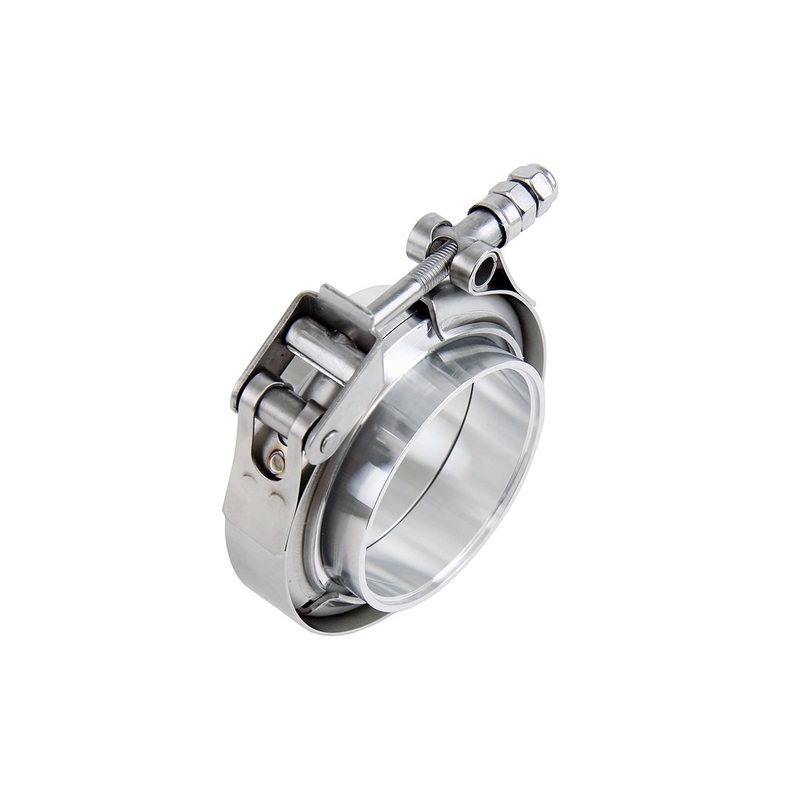 HPS Stainless Steel Quick Release V-Band Clamp Kit | Universal (HPS-VCKIT-AL-200)