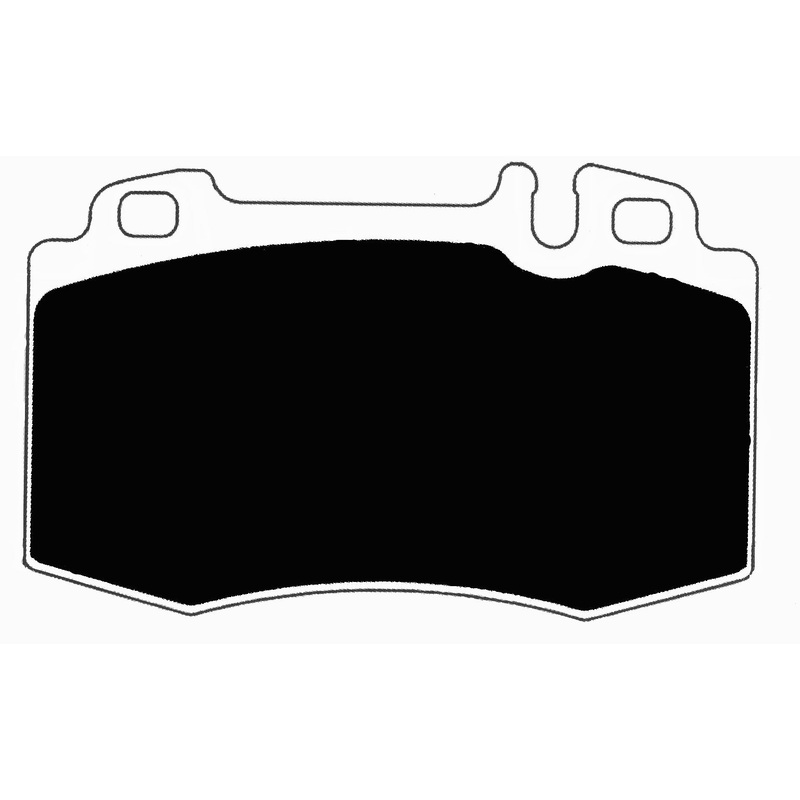 Porterfield Brake Pads for 2007 MERCEDES-BENZ C350 AMG Perf Brakes