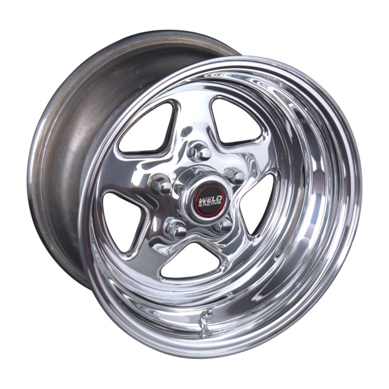 Weld ProStar 15×8 / 5×4.5 BP / 3.5in. BS Polished Wheel – Non-Beadlock