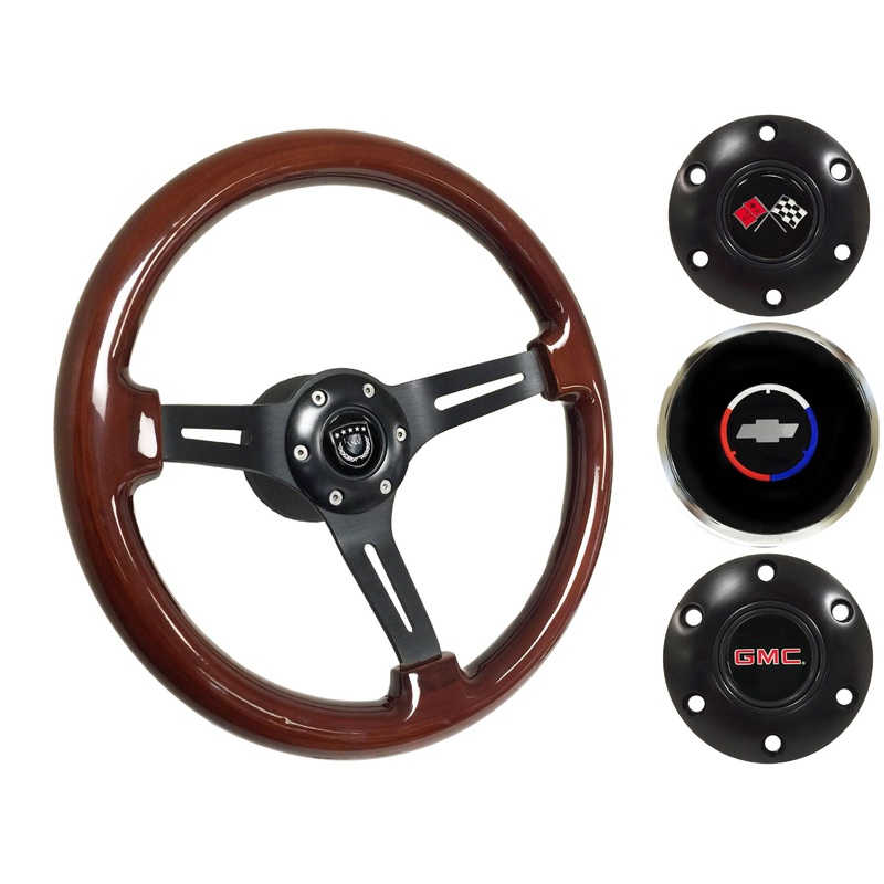 1974-94 Chevy Truck, GMC Steering Wheel Kit | Walnut Wood | ST3027
