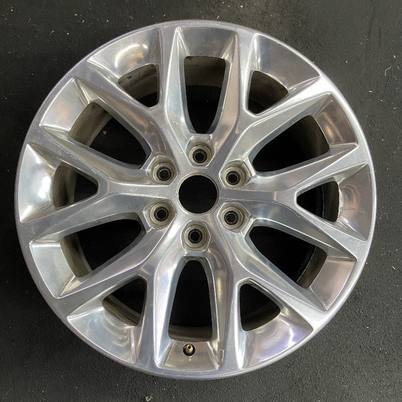 20″ EXPEDITION 15 20×8.5 TPMS aluminum 6 spoke Y spokes 12 holes polished Original OEM Wheel Rim