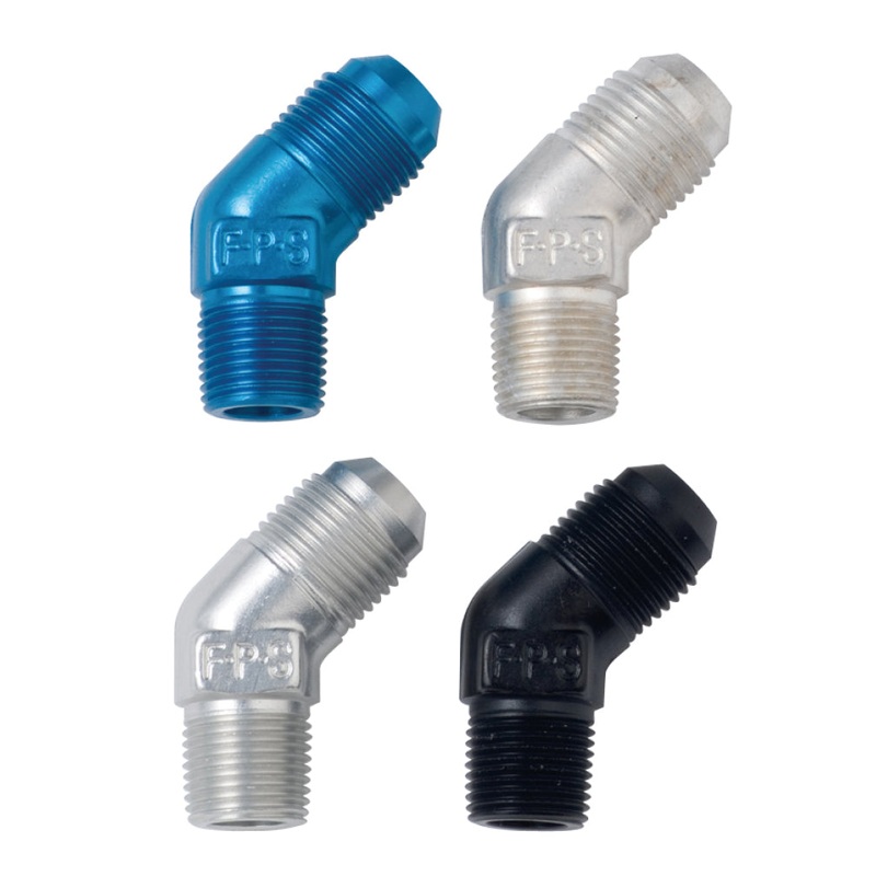 Fragola -12AN x 3/4NPT 45 Degree Adapter