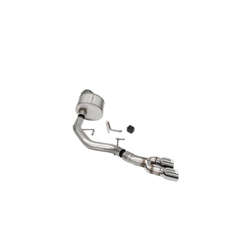 Corsa 2021-2025 Ford F-150 Regular Cab/6.5in Bed 5.0L V8 Xtreme Cat-Back Front of Tire Exit-Polished