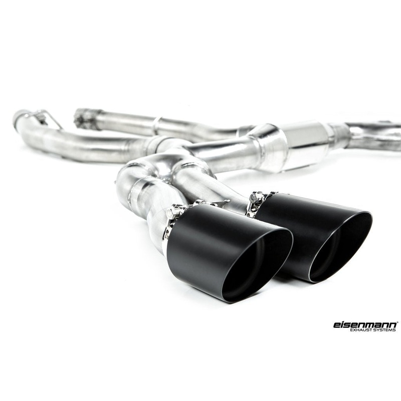 Eisenmann F97 X3M / F98 X4M Race Performance Exhaust – w/100mm Tip Set