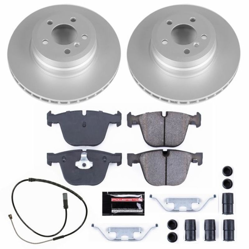 PowerStop Power Stop 2019 BMW X6 Rear Z17 Evolution Geomet Coated Brake Kit