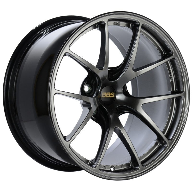 BBS RI-A 18×9.5 5×120 ET27 Diamond Black Wheel -82mm PFS/Clip Required