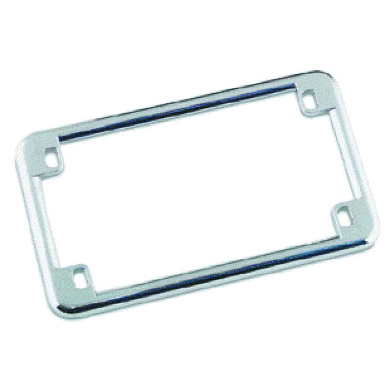 Bikers Choice Chrome License Plate Frame 6 3/4 X 3 3/4 Custom